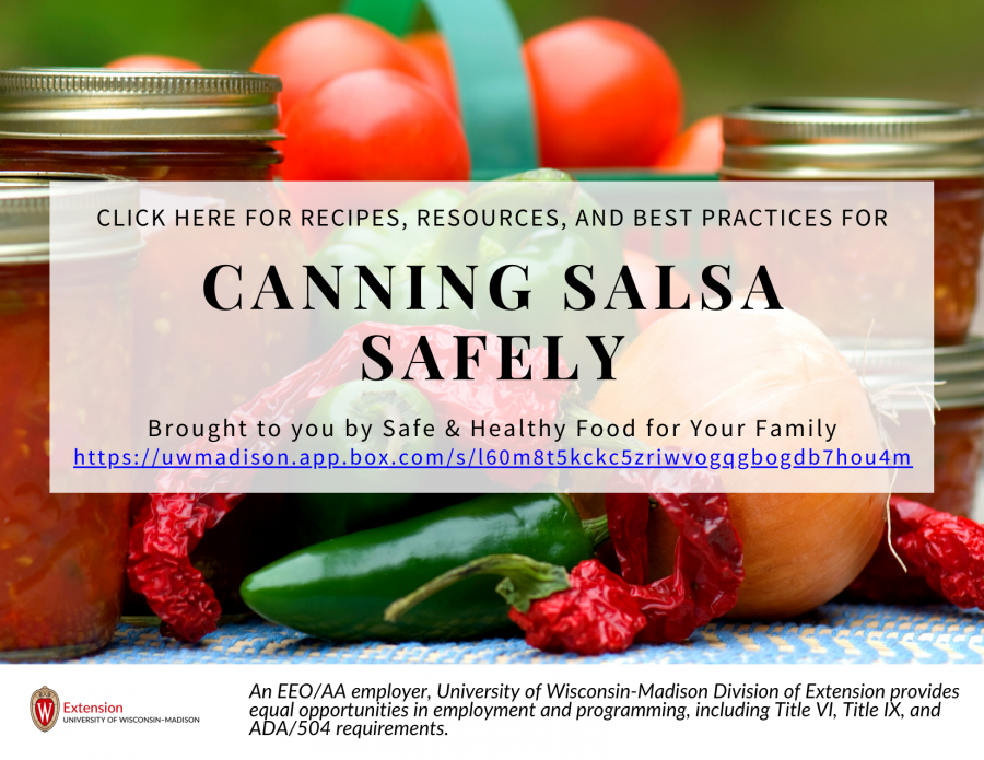 Canning Salsa Safely (Recipes & Resources) – Extension Winnebago County