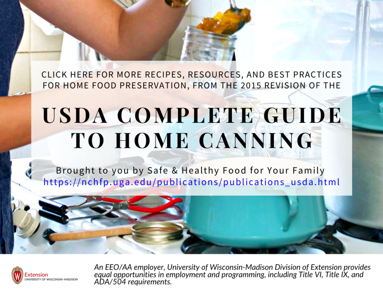 USDA Complete Guide to Home Canning (MORE Recipes, Resources, & Best