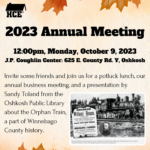 Invitation to 2023 HCE Annual Meeting