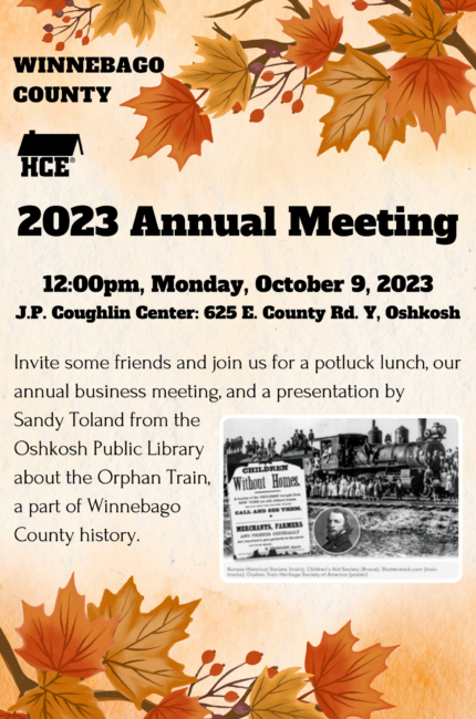 Image of HCE Annual Meeting Invitation