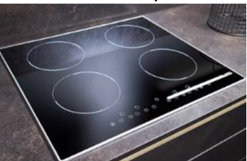 photo of electric smooth top stovetop