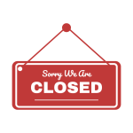 Sorry, we are closed
