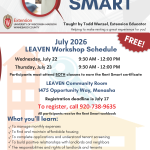Image of July 2026 Rent Smart at Leaven flyer