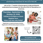 Planning AHEAD flyer for fall 2026