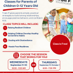 Flyer for fall 2026 Triple P series